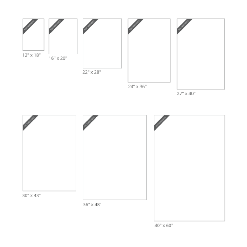  Bulk Posters Matte Finish 