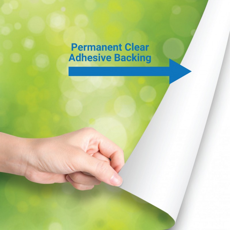 Adhesive White Vinyl